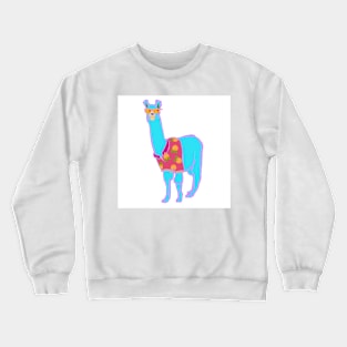 Mango Llama Crewneck Sweatshirt